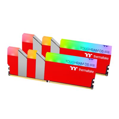 钢影TOUGHRAM RGB D5 內存 DDR5 5600MT/s 32GB (16GB x2) – 竞速红